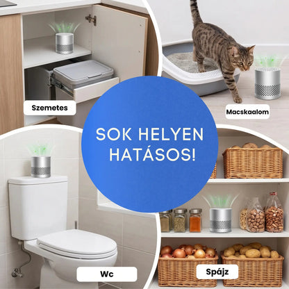 Katalonix Box – 10 évig működő nanokatalitikus szagtalanító hűtőbe, autóba, cipőtárolóba